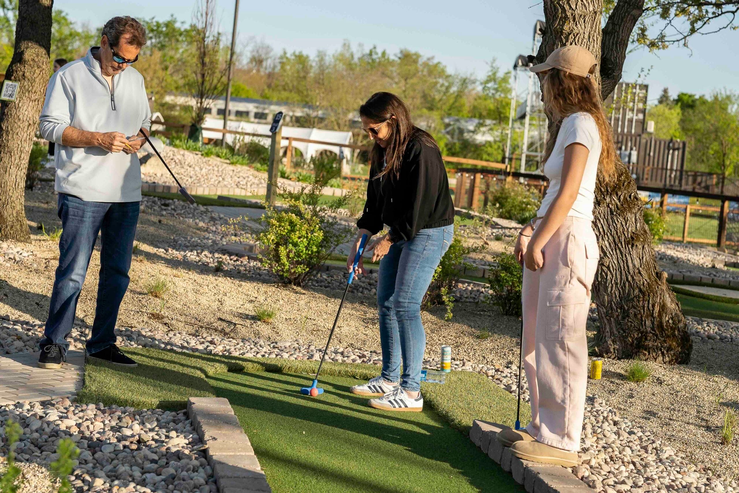 Mini golf at The Forge